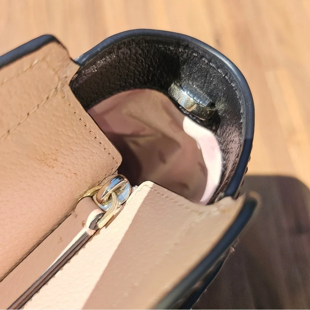 Kate Spade Brand New Medium Jeanne Pink and Black Women's Handbag